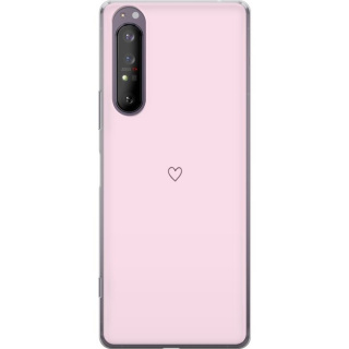 Mobilskal till Sony Xperia 1 II med Hjärta motiv