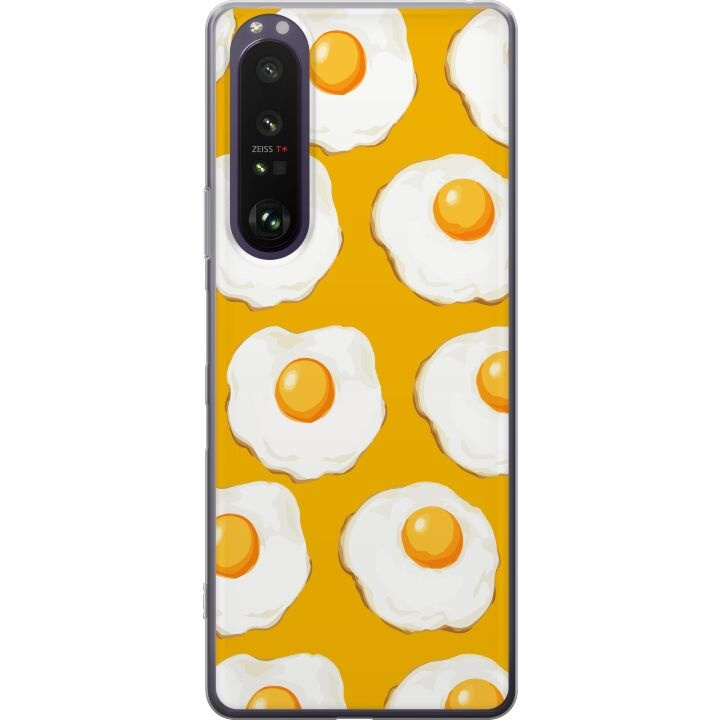 Mobilskal till Sony Xperia 1 III med Stekt ägg motiv i gruppen SMARTPHONE & SURFPLATTOR / Mobilskydd / Sony hos TP E-commerce Nordic AB (A61201)