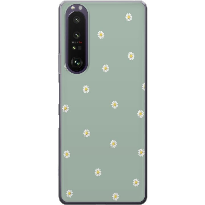 Mobilskal till Sony Xperia 1 III med Prästkragar motiv i gruppen SMARTPHONE & SURFPLATTOR / Mobilskydd / Sony hos TP E-commerce Nordic AB (A61203)