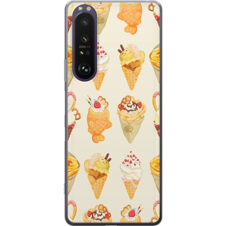 Mobilskal till Sony Xperia 1 III med Glassigt motiv i gruppen SMARTPHONE & SURFPLATTOR / Mobilskydd / Sony hos TP E-commerce Nordic AB (A61210)
