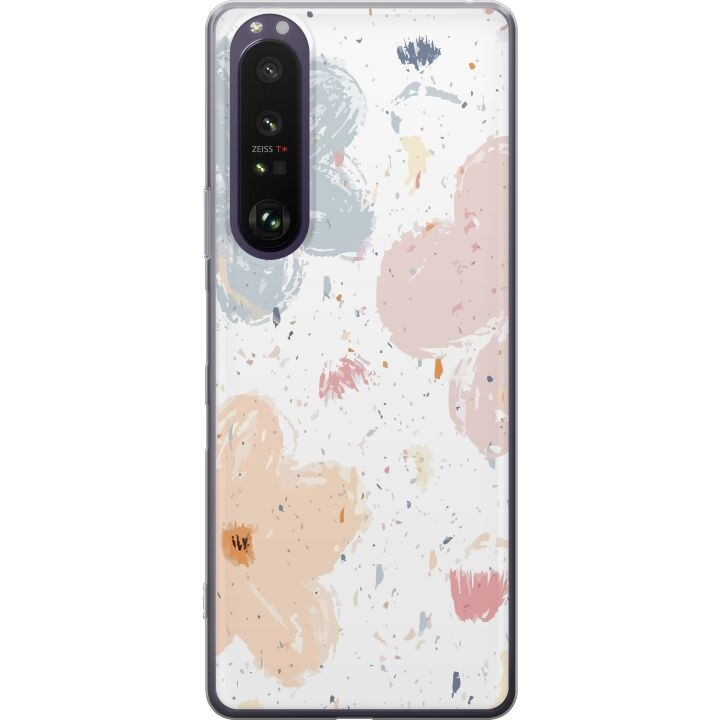 Mobilskal till Sony Xperia 1 III med Blommor motiv i gruppen SMARTPHONE & SURFPLATTOR / Mobilskydd / Sony hos TP E-commerce Nordic AB (A61211)