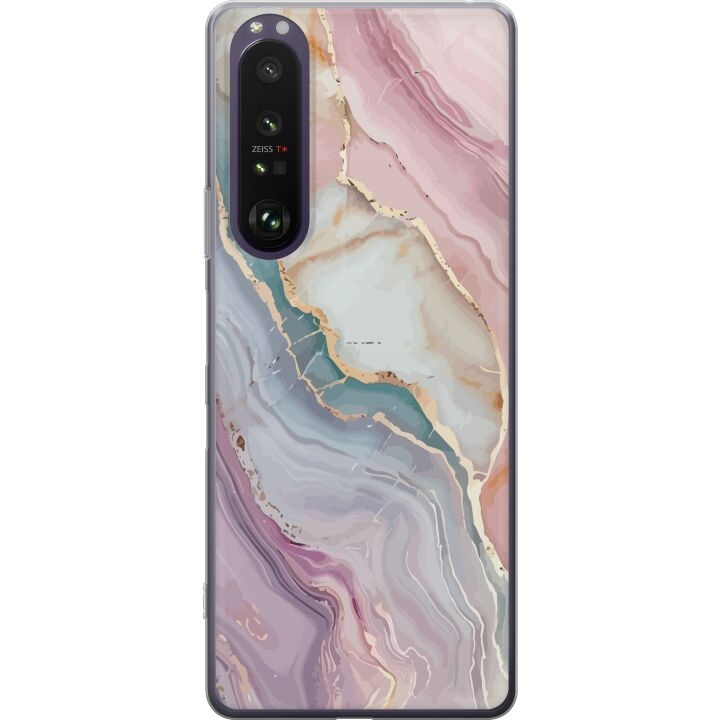 Mobilskal till Sony Xperia 1 III med Marmor motiv i gruppen SMARTPHONE & SURFPLATTOR / Mobilskydd / Sony hos TP E-commerce Nordic AB (A61221)