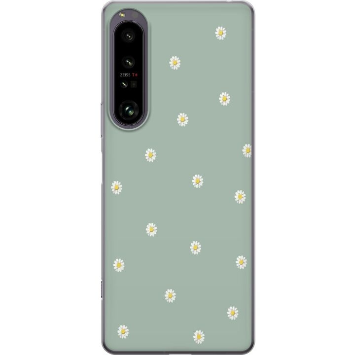 Mobilskal till Sony Xperia 1 IV med Prästkragar motiv i gruppen SMARTPHONE & SURFPLATTOR / Mobilskydd / Sony hos TP E-commerce Nordic AB (A61257)