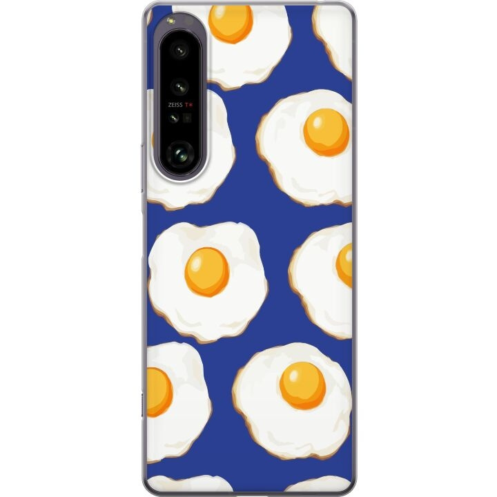 Mobilskal till Sony Xperia 1 IV med Stekta ägg motiv i gruppen SMARTPHONE & SURFPLATTOR / Mobilskydd / Sony hos TP E-commerce Nordic AB (A61259)