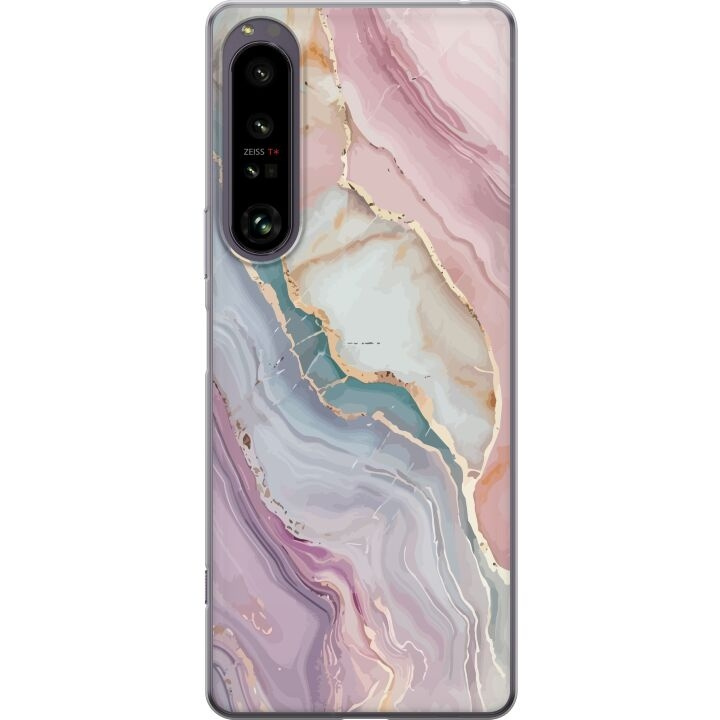 Mobilskal till Sony Xperia 1 IV med Marmor motiv i gruppen SMARTPHONE & SURFPLATTOR / Mobilskydd / Sony hos TP E-commerce Nordic AB (A61275)