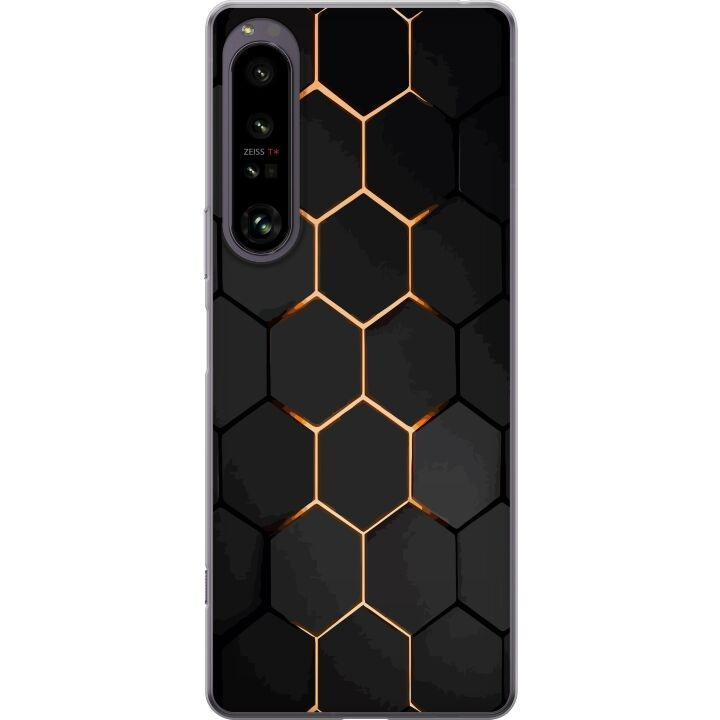 Mobilskal till Sony Xperia 1 IV med Lyxigt Mönster motiv i gruppen SMARTPHONE & SURFPLATTOR / Mobilskydd / Sony hos TP E-commerce Nordic AB (A61278)