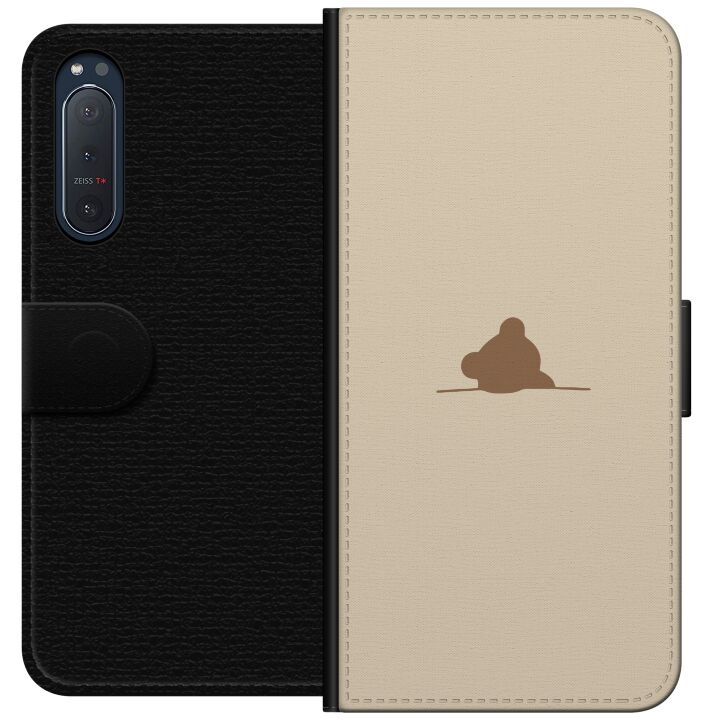 Plånboksfodral till Sony Xperia 5 II med Nalle motiv i gruppen SMARTPHONE & SURFPLATTOR / Mobilskydd / Sony hos TP E-commerce Nordic AB (A61381)