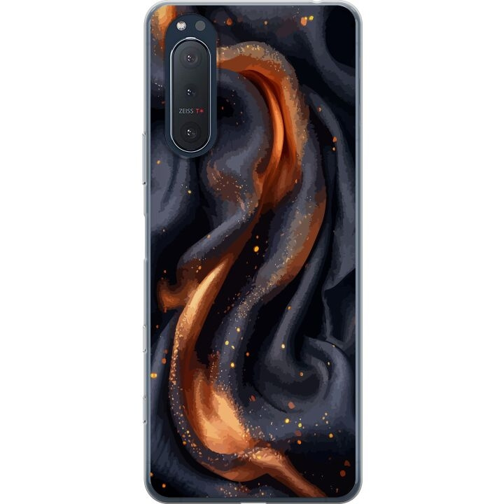 Mobilskal till Sony Xperia 5 II med Eldigt silke motiv i gruppen SMARTPHONE & SURFPLATTOR / Mobilskydd / Sony hos TP E-commerce Nordic AB (A61389)