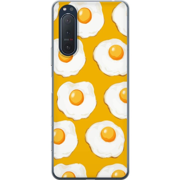 Mobilskal till Sony Xperia 5 II med Stekt ägg motiv i gruppen SMARTPHONE & SURFPLATTOR / Mobilskydd / Sony hos TP E-commerce Nordic AB (A61390)