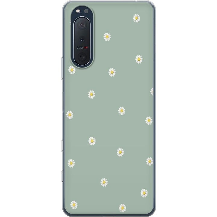 Mobilskal till Sony Xperia 5 II med Prästkragar motiv i gruppen SMARTPHONE & SURFPLATTOR / Mobilskydd / Sony hos TP E-commerce Nordic AB (A61392)