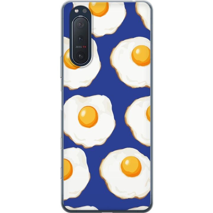 Mobilskal till Sony Xperia 5 II med Stekta ägg motiv i gruppen SMARTPHONE & SURFPLATTOR / Mobilskydd / Sony hos TP E-commerce Nordic AB (A61394)