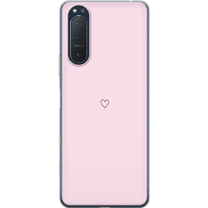 Mobilskal till Sony Xperia 5 II med Hjärta motiv i gruppen SMARTPHONE & SURFPLATTOR / Mobilskydd / Sony hos TP E-commerce Nordic AB (A61407)