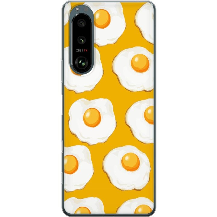 Mobilskal till Sony Xperia 5 III med Stekt ägg motiv i gruppen SMARTPHONE & SURFPLATTOR / Mobilskydd / Sony hos TP E-commerce Nordic AB (A61444)