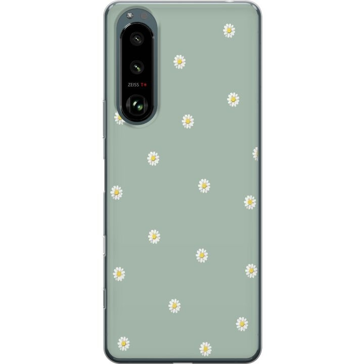 Mobilskal till Sony Xperia 5 III med Prästkragar motiv i gruppen SMARTPHONE & SURFPLATTOR / Mobilskydd / Sony hos TP E-commerce Nordic AB (A61446)