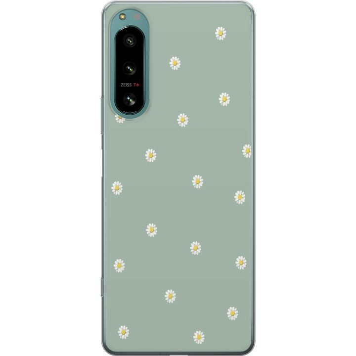 Mobilskal till Sony Xperia 5 IV med Prästkragar motiv i gruppen SMARTPHONE & SURFPLATTOR / Mobilskydd / Sony hos TP E-commerce Nordic AB (A61500)