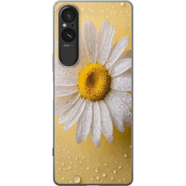 Mobilskal till Sony Xperia 5 V med Porslinsblomma motiv i gruppen SMARTPHONE & SURFPLATTOR / Mobilskydd / Sony hos TP E-commerce Nordic AB (A61550)
