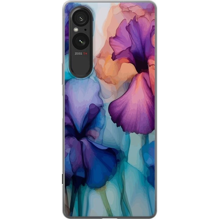 Mobilskal till Sony Xperia 5 V med Magiska blommor motiv i gruppen SMARTPHONE & SURFPLATTOR / Mobilskydd / Sony hos TP E-commerce Nordic AB (A61553)