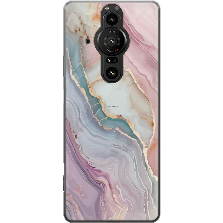 Mobilskal till Sony Xperia Pro-I med Marmor motiv i gruppen SMARTPHONE & SURFPLATTOR / Mobilskydd / Sony hos TP E-commerce Nordic AB (A61707)