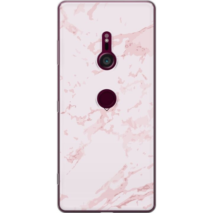 Mobilskal till Sony Xperia XZ3 med Rosa Hjärta motiv i gruppen SMARTPHONE & SURFPLATTOR / Mobilskydd / Sony hos TP E-commerce Nordic AB (A61735)