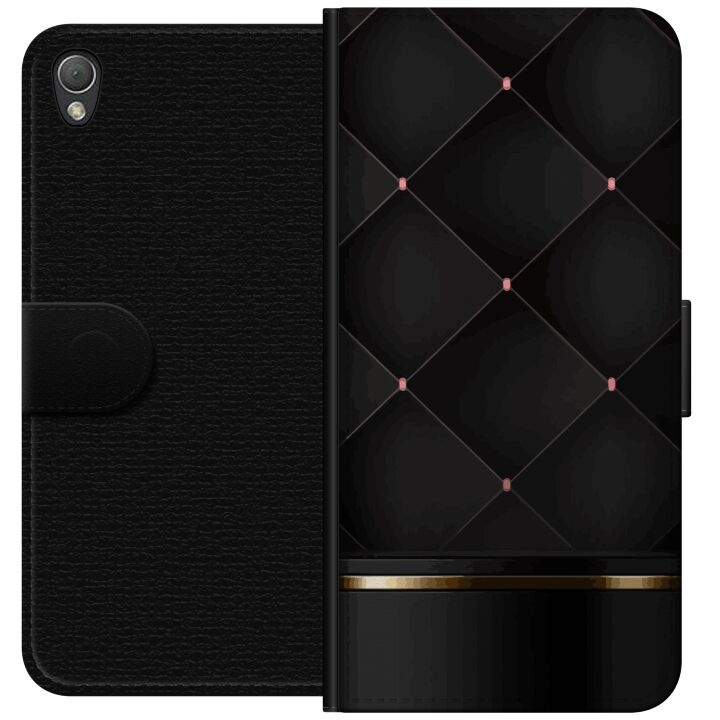 Plånboksfodral till Sony Xperia Z3 med Lyxig linje motiv i gruppen SMARTPHONE & SURFPLATTOR / Mobilskydd / Sony hos TP E-commerce Nordic AB (A61754)