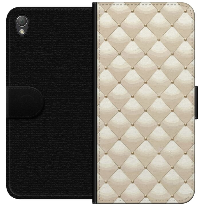 Plånboksfodral till Sony Xperia Z3 med Guldglans motiv i gruppen SMARTPHONE & SURFPLATTOR / Mobilskydd / Sony hos TP E-commerce Nordic AB (A61765)