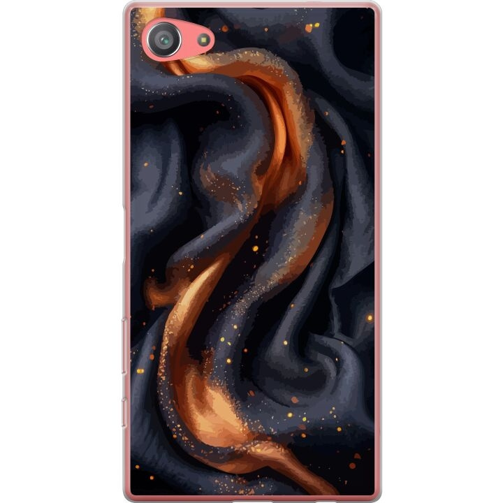 Mobilskal till Sony Xperia Z5 Compact med Eldigt silke motiv i gruppen SMARTPHONE & SURFPLATTOR / Mobilskydd / Sony hos TP E-commerce Nordic AB (A61794)
