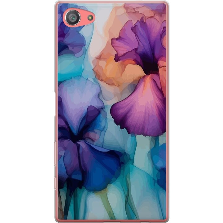 Mobilskal till Sony Xperia Z5 Compact med Magiska blommor motiv i gruppen SMARTPHONE & SURFPLATTOR / Mobilskydd / Sony hos TP E-commerce Nordic AB (A61796)