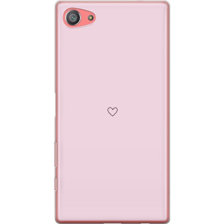 Mobilskal till Sony Xperia Z5 Compact med Hjärta motiv i gruppen SMARTPHONE & SURFPLATTOR / Mobilskydd / Sony hos TP E-commerce Nordic AB (A61812)