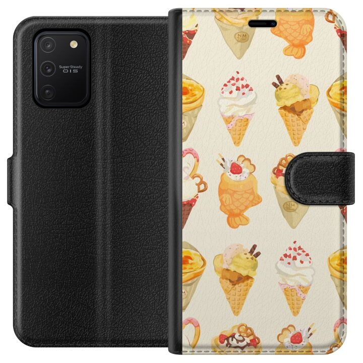 Plånboksfodral till Samsung Galaxy S10 Lite med Glassigt motiv i gruppen SMARTPHONE & SURFPLATTOR / Mobilskydd / Samsung hos TP E-commerce Nordic AB (A61939)
