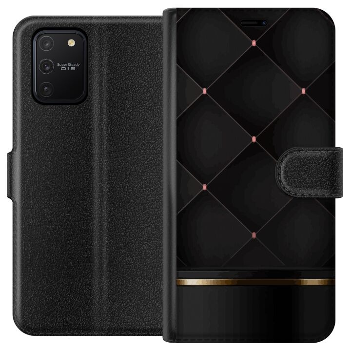 Plånboksfodral till Samsung Galaxy S10 Lite med Lyxig linje motiv i gruppen SMARTPHONE & SURFPLATTOR / Mobilskydd / Samsung hos TP E-commerce Nordic AB (A61943)
