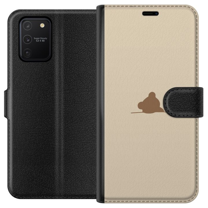 Plånboksfodral till Samsung Galaxy S10 Lite med Nalle motiv i gruppen SMARTPHONE & SURFPLATTOR / Mobilskydd / Samsung hos TP E-commerce Nordic AB (A61948)