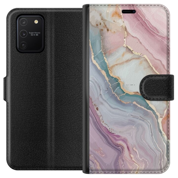 Plånboksfodral till Samsung Galaxy S10 Lite med Marmor motiv i gruppen SMARTPHONE & SURFPLATTOR / Mobilskydd / Samsung hos TP E-commerce Nordic AB (A61950)