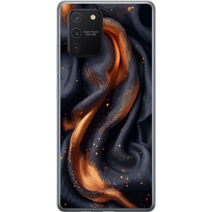 Mobilskal till Samsung Galaxy S10 Lite med Eldigt silke motiv i gruppen SMARTPHONE & SURFPLATTOR / Mobilskydd / Samsung hos TP E-commerce Nordic AB (A61956)
