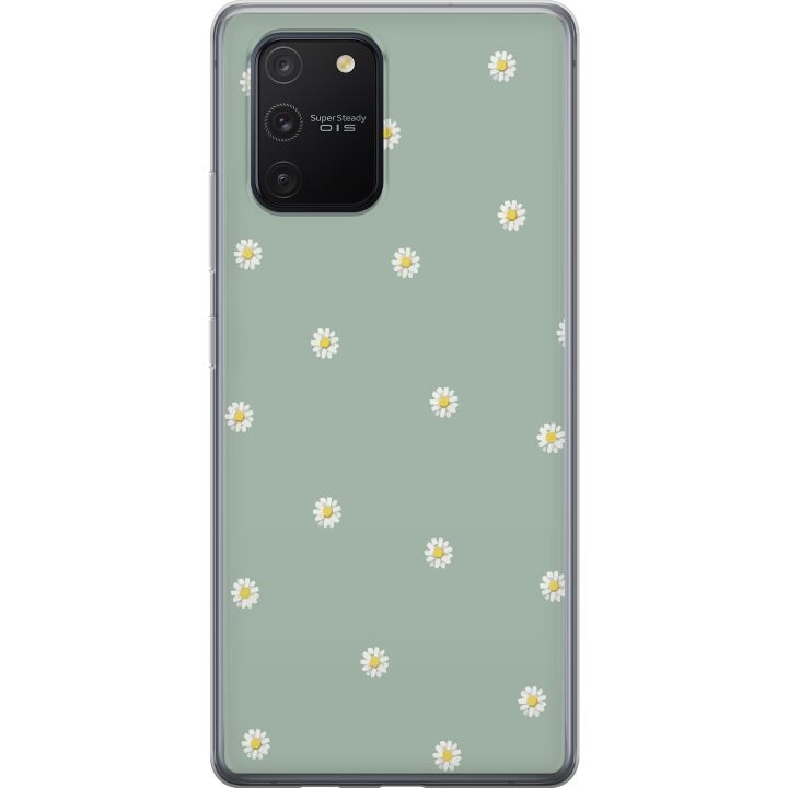 Mobilskal till Samsung Galaxy S10 Lite med Prästkragar motiv i gruppen SMARTPHONE & SURFPLATTOR / Mobilskydd / Samsung hos TP E-commerce Nordic AB (A61959)