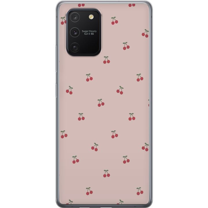 Mobilskal till Samsung Galaxy S10 Lite med Körsbär motiv i gruppen SMARTPHONE & SURFPLATTOR / Mobilskydd / Samsung hos TP E-commerce Nordic AB (A61962)