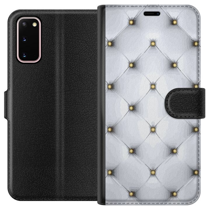 Plånboksfodral till Samsung Galaxy S20 med Lyxigt motiv i gruppen SMARTPHONE & SURFPLATTOR / Mobilskydd / Samsung hos TP E-commerce Nordic AB (A62050)