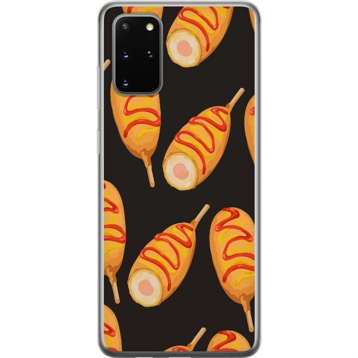 Mobilskal till Samsung Galaxy S20+ med Kycklingklubba motiv i gruppen SMARTPHONE & SURFPLATTOR / Mobilskydd / Samsung hos TP E-commerce Nordic AB (A62180)