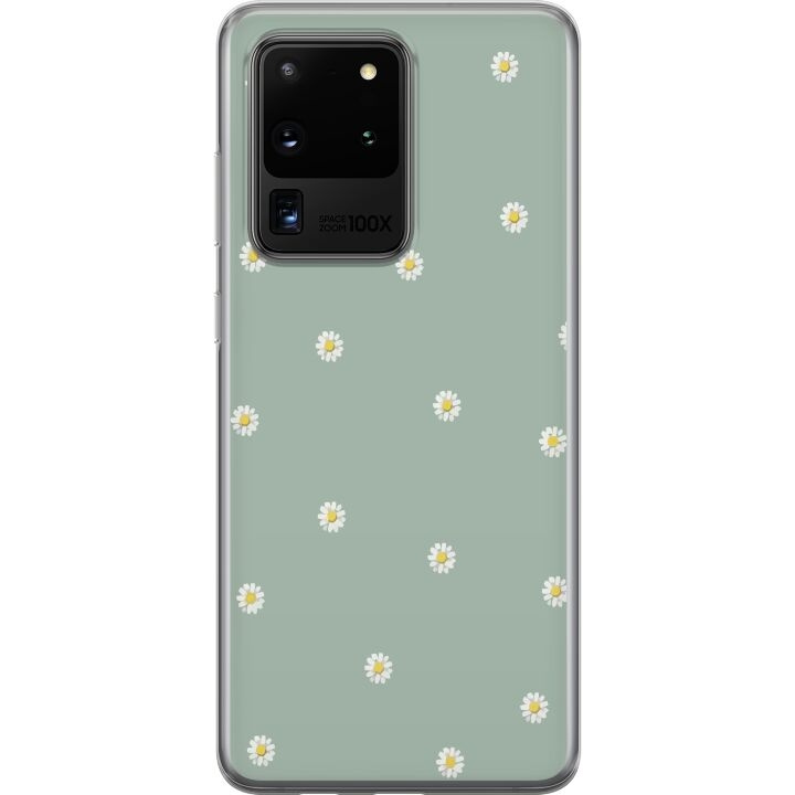 Mobilskal till Samsung Galaxy S20 Ultra med Prästkragar motiv i gruppen SMARTPHONE & SURFPLATTOR / Mobilskydd / Samsung hos TP E-commerce Nordic AB (A62229)
