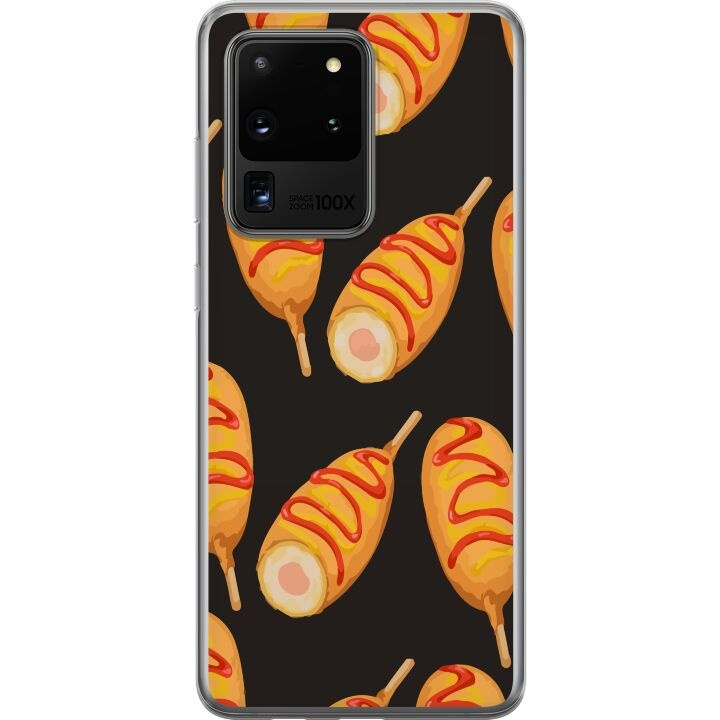 Mobilskal till Samsung Galaxy S20 Ultra med Kycklingklubba motiv i gruppen SMARTPHONE & SURFPLATTOR / Mobilskydd / Samsung hos TP E-commerce Nordic AB (A62234)