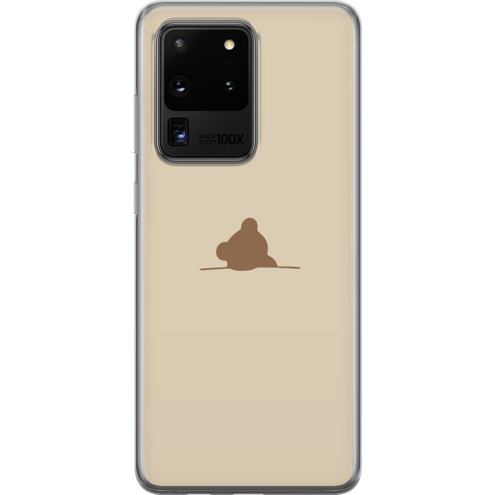 Mobilskal till Samsung Galaxy S20 Ultra med Nalle motiv i gruppen SMARTPHONE & SURFPLATTOR / Mobilskydd / Samsung hos TP E-commerce Nordic AB (A62245)