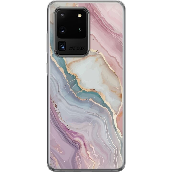 Mobilskal till Samsung Galaxy S20 Ultra med Marmor motiv i gruppen SMARTPHONE & SURFPLATTOR / Mobilskydd / Samsung hos TP E-commerce Nordic AB (A62247)