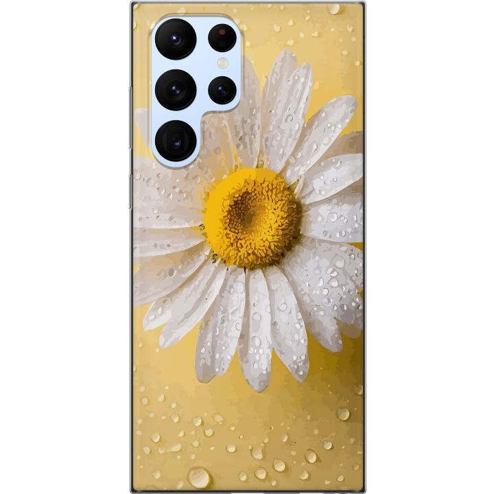 Mobilskal till Samsung Galaxy S22 Ultra 5G med Porslinsblomma motiv i gruppen SMARTPHONE & SURFPLATTOR / Mobilskydd / Samsung hos TP E-commerce Nordic AB (A62603)