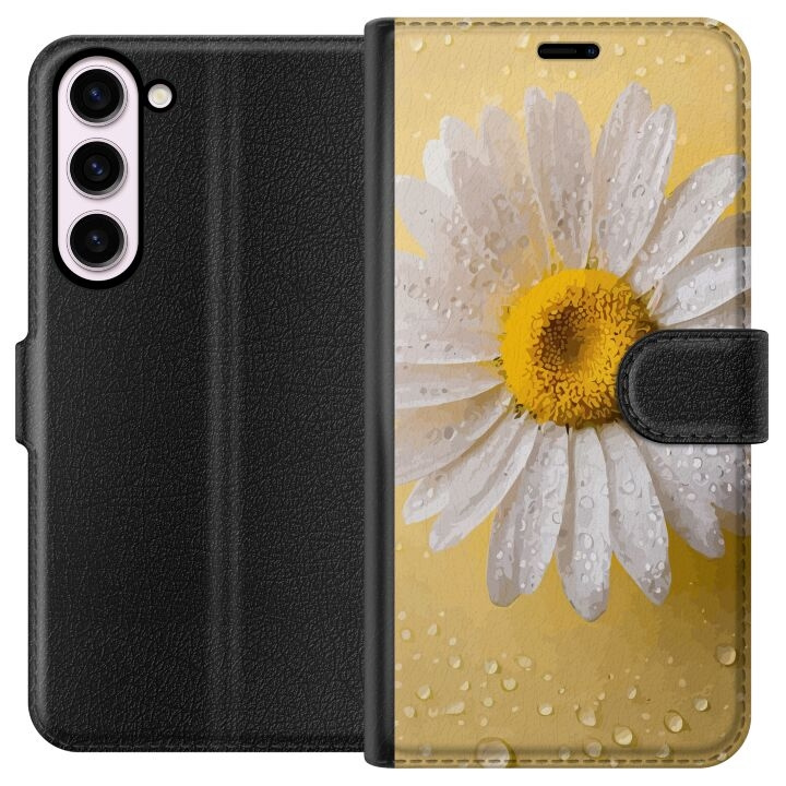 Plånboksfodral till Samsung Galaxy S23+ med Porslinsblomma motiv i gruppen SMARTPHONE & SURFPLATTOR / Mobilskydd / Samsung hos TP E-commerce Nordic AB (A62738)