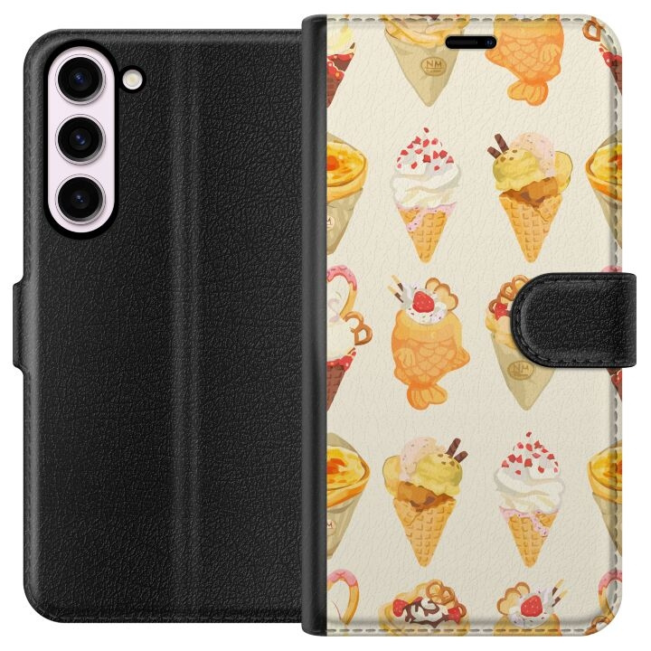 Plånboksfodral till Samsung Galaxy S23+ med Glassigt motiv i gruppen SMARTPHONE & SURFPLATTOR / Mobilskydd / Samsung hos TP E-commerce Nordic AB (A62749)