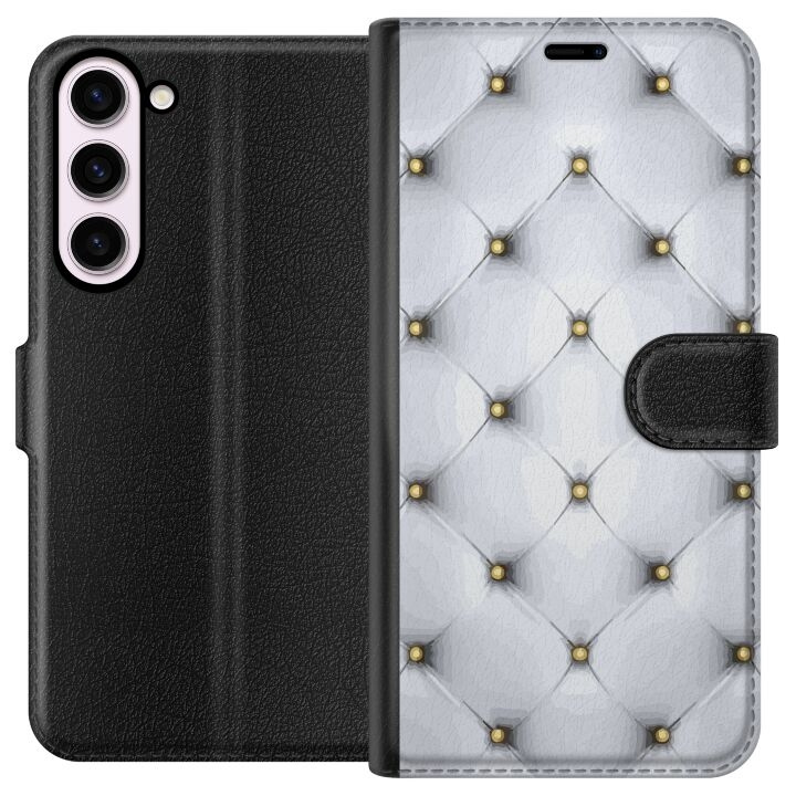 Plånboksfodral till Samsung Galaxy S23+ med Lyxigt motiv i gruppen SMARTPHONE & SURFPLATTOR / Mobilskydd / Samsung hos TP E-commerce Nordic AB (A62752)
