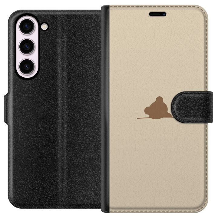 Plånboksfodral till Samsung Galaxy S23+ med Nalle motiv i gruppen SMARTPHONE & SURFPLATTOR / Mobilskydd / Samsung hos TP E-commerce Nordic AB (A62758)