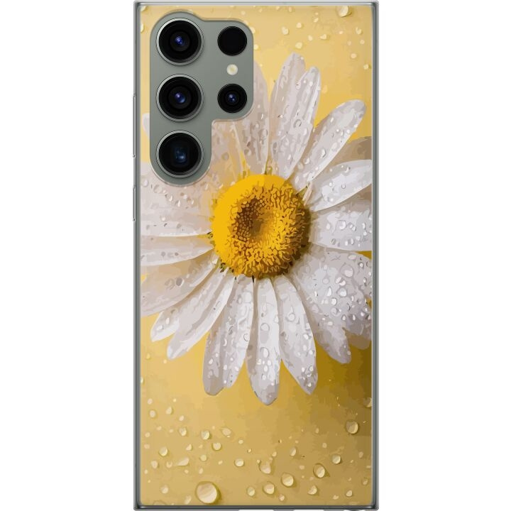 Mobilskal till Samsung Galaxy S23 Ultra med Porslinsblomma motiv i gruppen SMARTPHONE & SURFPLATTOR / Mobilskydd / Samsung hos TP E-commerce Nordic AB (A62819)