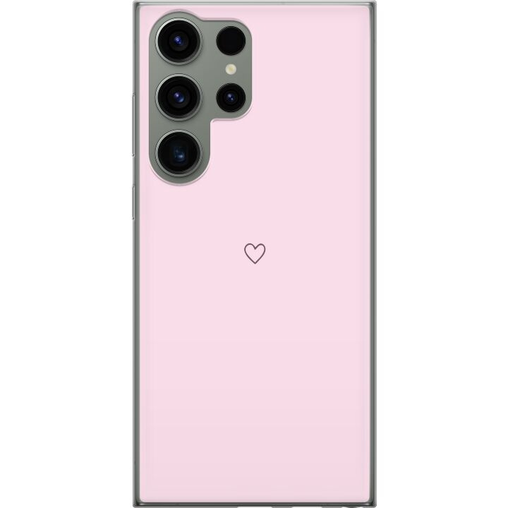 Mobilskal till Samsung Galaxy S23 Ultra med Hjärta motiv i gruppen SMARTPHONE & SURFPLATTOR / Mobilskydd / Samsung hos TP E-commerce Nordic AB (A62838)