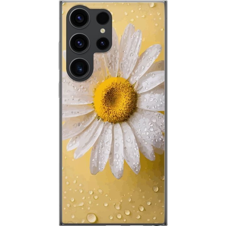 Mobilskal till Samsung Galaxy S24 Ultra med Porslinsblomma motiv i gruppen SMARTPHONE & SURFPLATTOR / Mobilskydd / Samsung hos TP E-commerce Nordic AB (A62981)