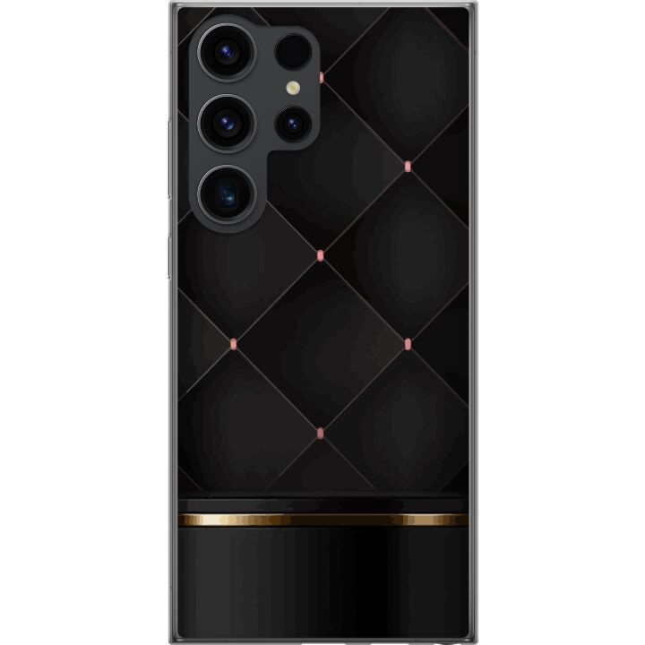 Mobilskal till Samsung Galaxy S24 Ultra med Lyxig linje motiv i gruppen SMARTPHONE & SURFPLATTOR / Mobilskydd / Samsung hos TP E-commerce Nordic AB (A62996)